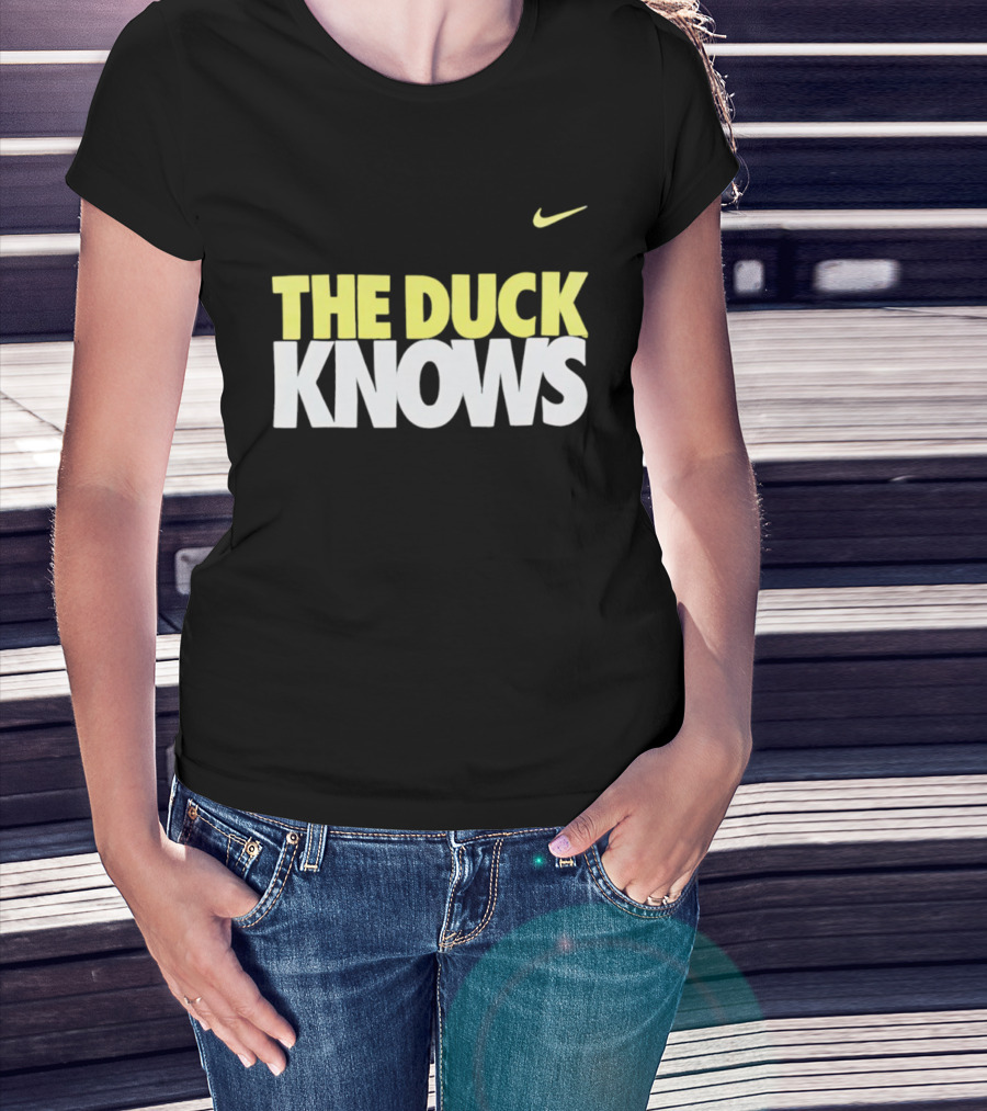 The Duck Knows Oregon Ducks Nike T-Shirt