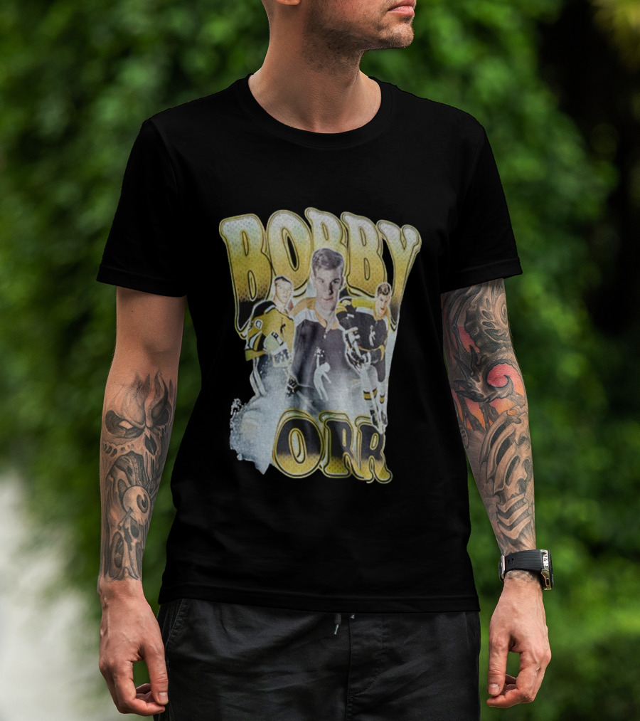 Bobby Orr Boston Bruins Hockey NHL Legends Stanley Cup Dreamathon T-Shirt