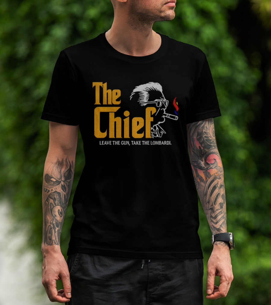 The Chief Leave The Gun Take The Lombardi Vintage Football Tribute T-Shirt