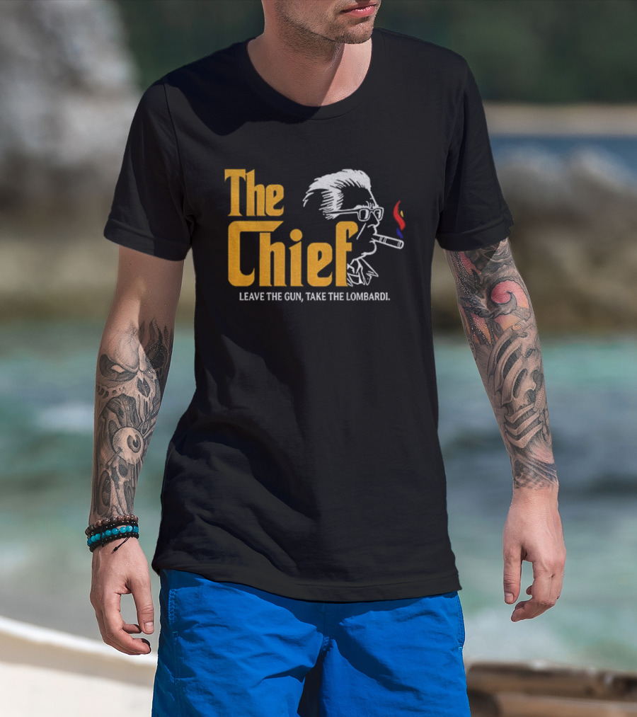 The Chief Leave The Gun Take The Lombardi Vintage Football Tribute T-Shirt