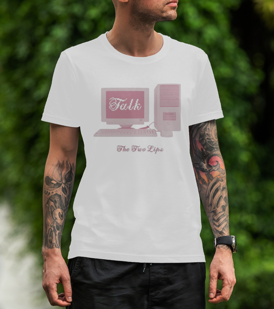 Talk The Two Lips Computer T-Shirt