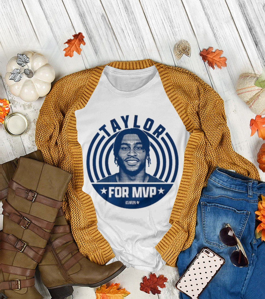 Taylor For MVP NFLPA Indianapolis Colts T-Shirt