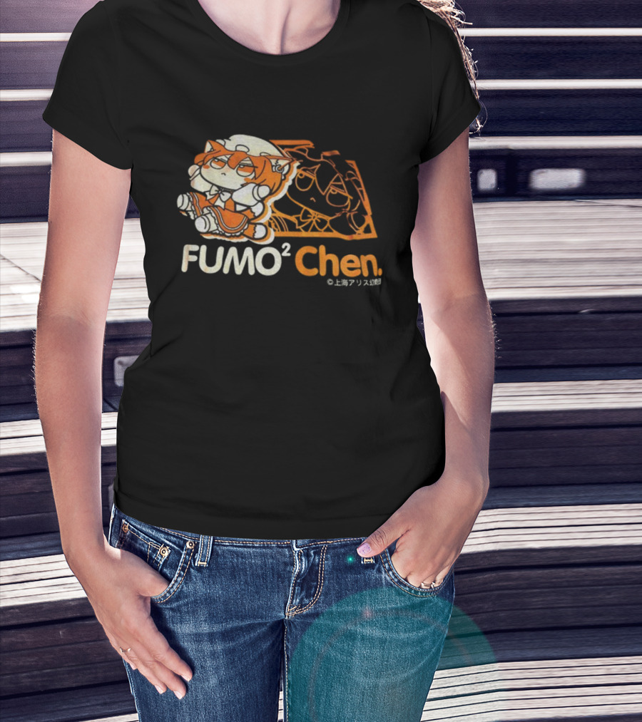 FUMO² Chen Touhou Project Cartoon Meme T-Shirt
