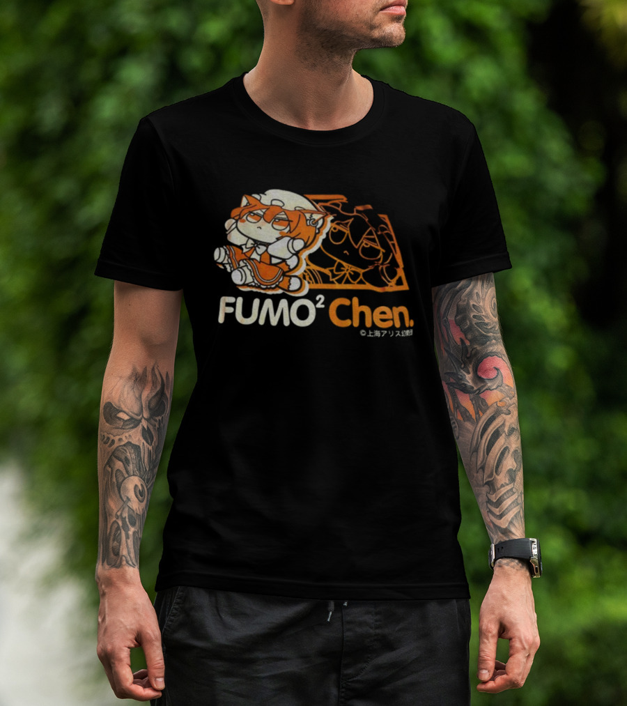 FUMO² Chen Touhou Project Cartoon Meme T-Shirt