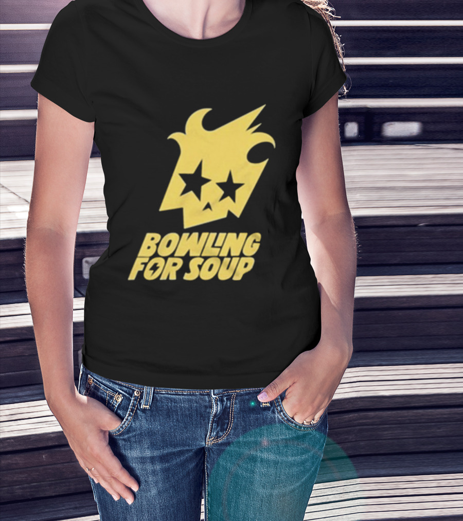 Bowling For Soup Summer Fall Tour 2025 Two Star Logo T-Shirt