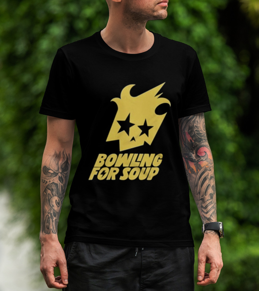 Bowling For Soup Summer Fall Tour 2025 Two Star Logo T-Shirt