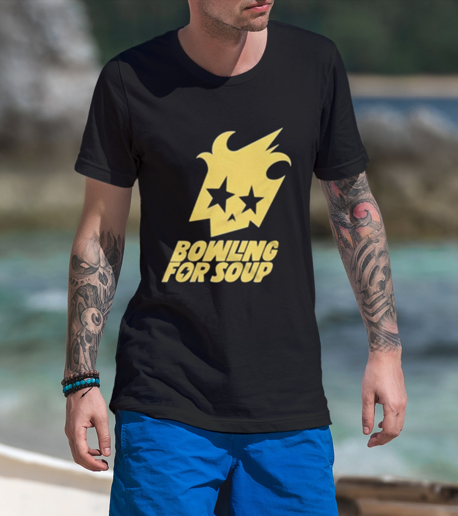 Bowling For Soup Summer Fall Tour 2025 Two Star Logo T-Shirt