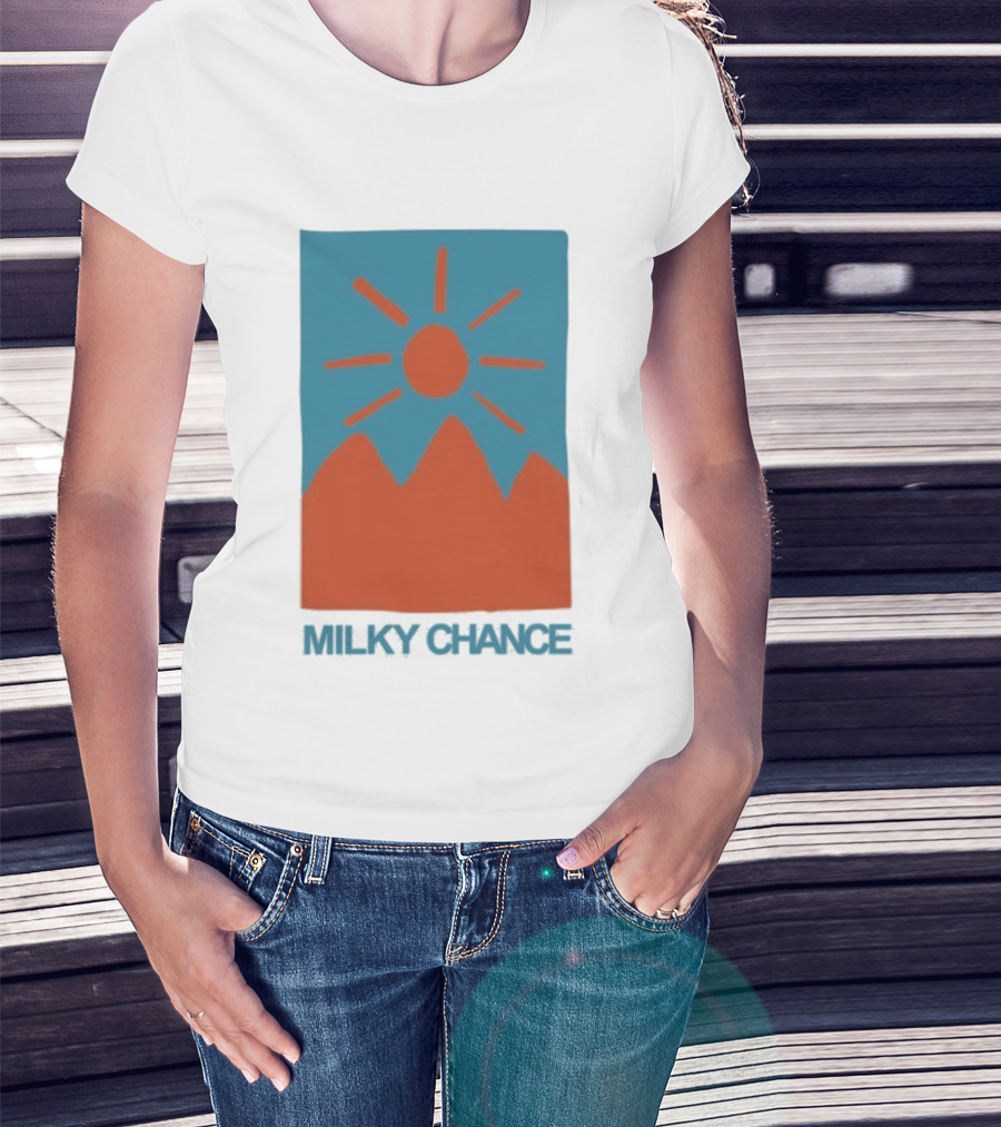 Milky Chance Sun Mountain Illustration T-Shirt