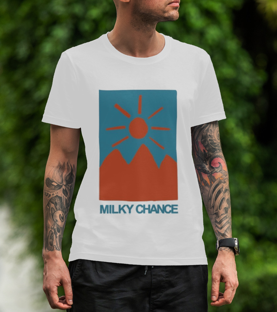 Milky Chance Sun Mountain Illustration T-Shirt
