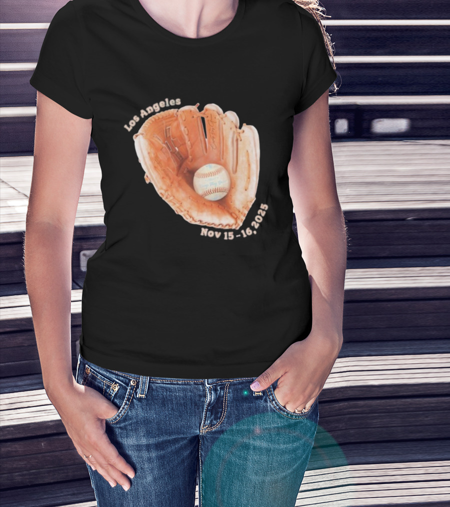 Camp Flog Gnaw Dodgers Stadium Nov 15 16 2025 Event Baseball Glove T-Shirt
