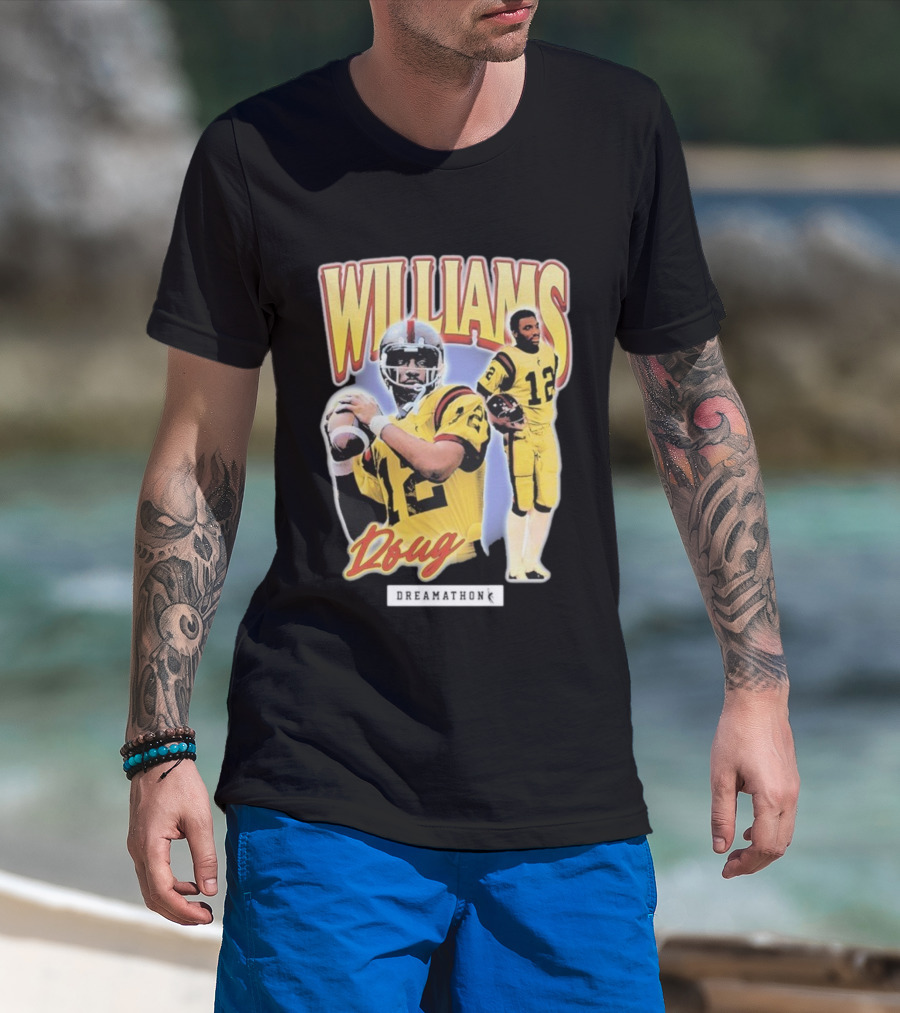 Doug Williams Number 12 Dreamathon Football Legends T-Shirt
