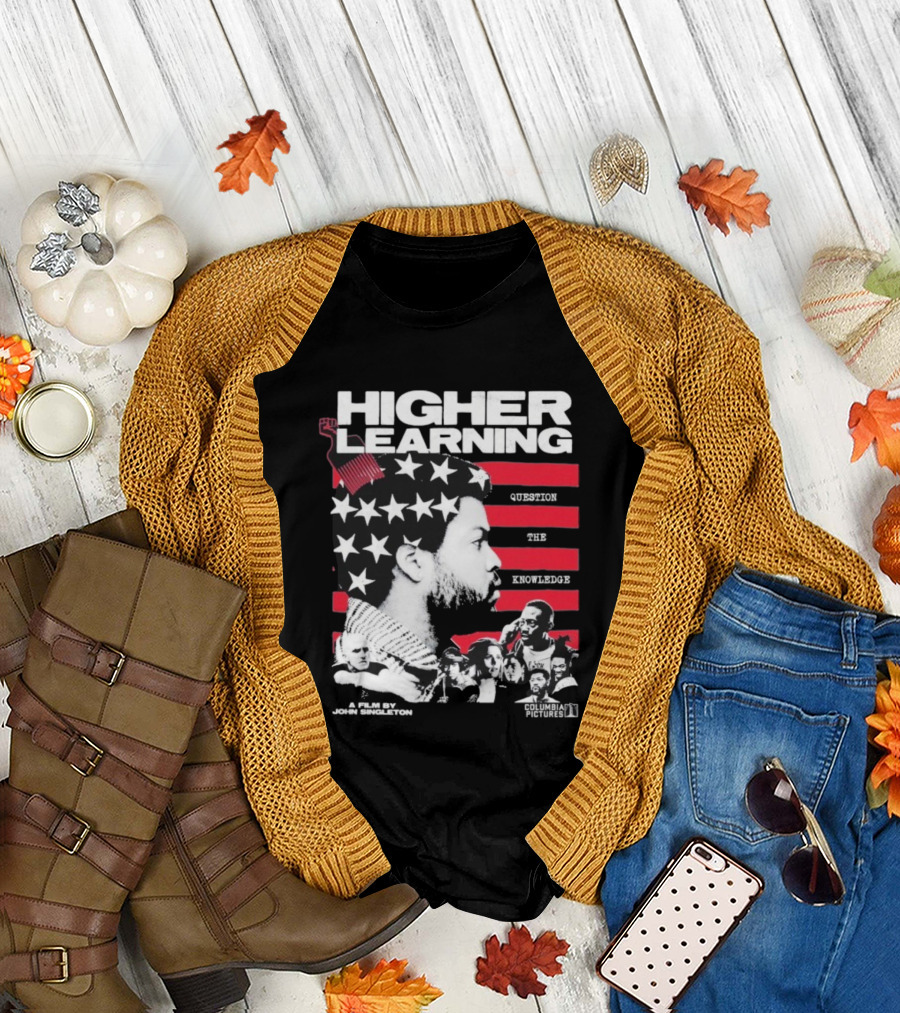 Higher Learning Ice Cube Question the Knowledge Columbia Pictures John Singleton T-Shirt