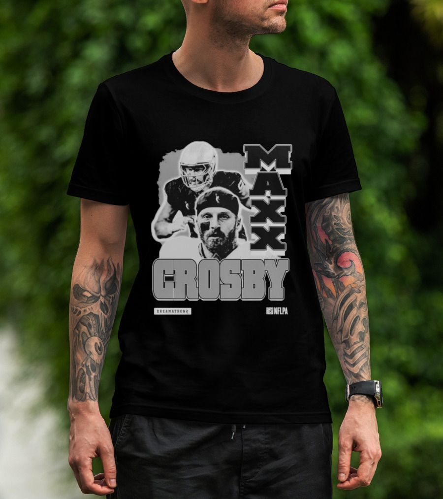 Maxx Crosby NFLPA Dreamathon Raiders Football Player Theme T-Shirt