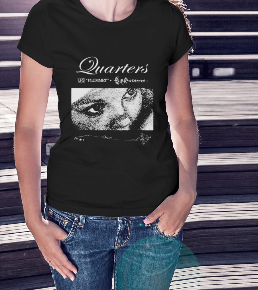 Quarters Plummet Eye Illusion Art T-Shirt