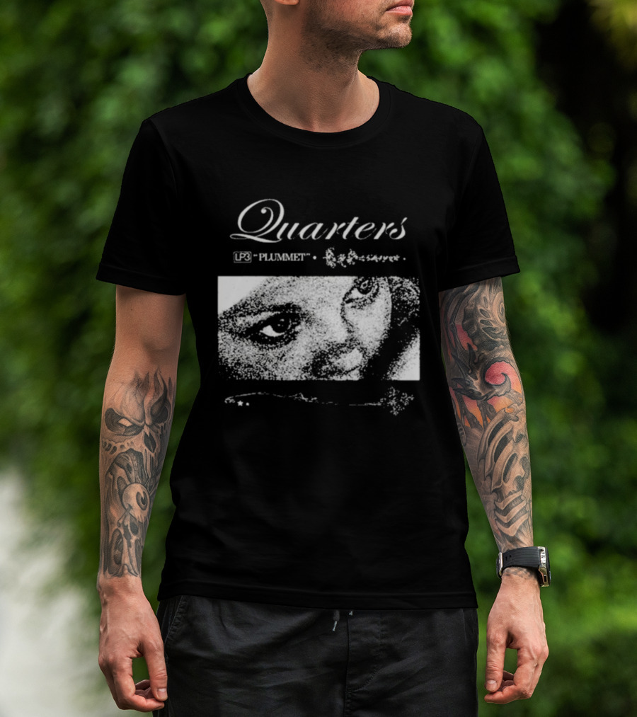 Quarters Plummet Eye Illusion Art T-Shirt