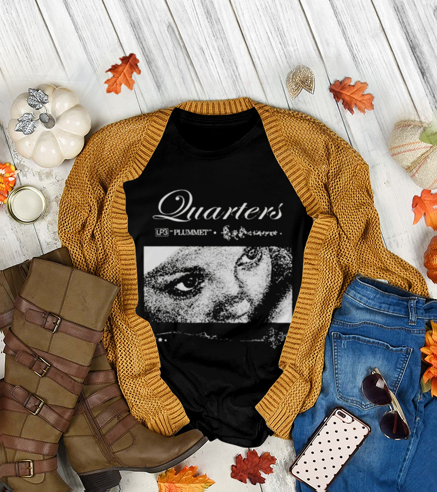 Quarters Plummet Eye Illusion Art T-Shirt