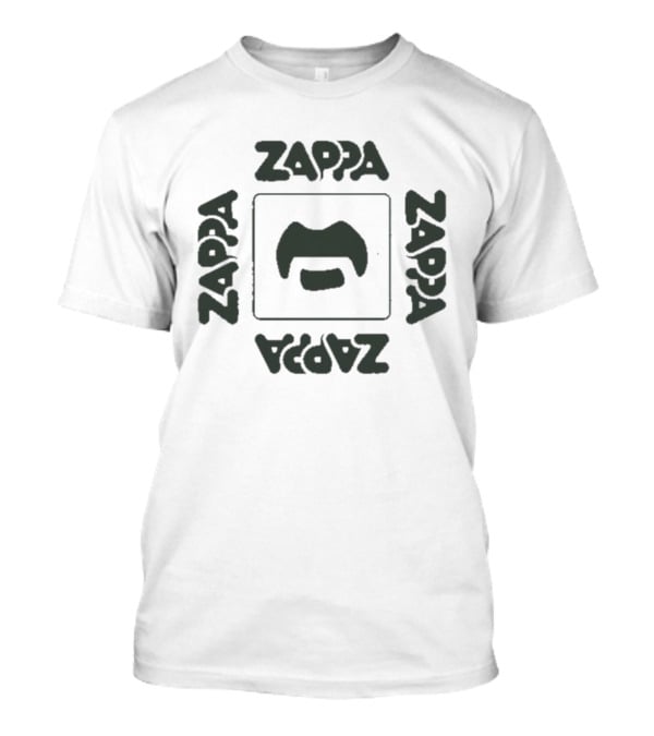 Zappa Zappa Iconic Facial Hair Motif T-Shirt