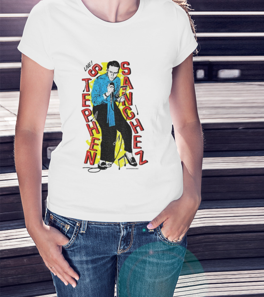 Stephen Sanchez Retro Music Performance Stephen Sanchez The Connie Co Show T-Shirt