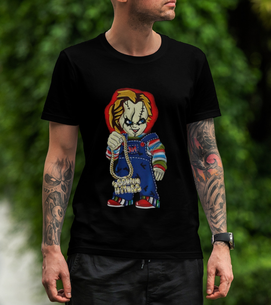 Chucky Child’s Play Second Nature Halloween Horror Figurine Chain T-Shirt