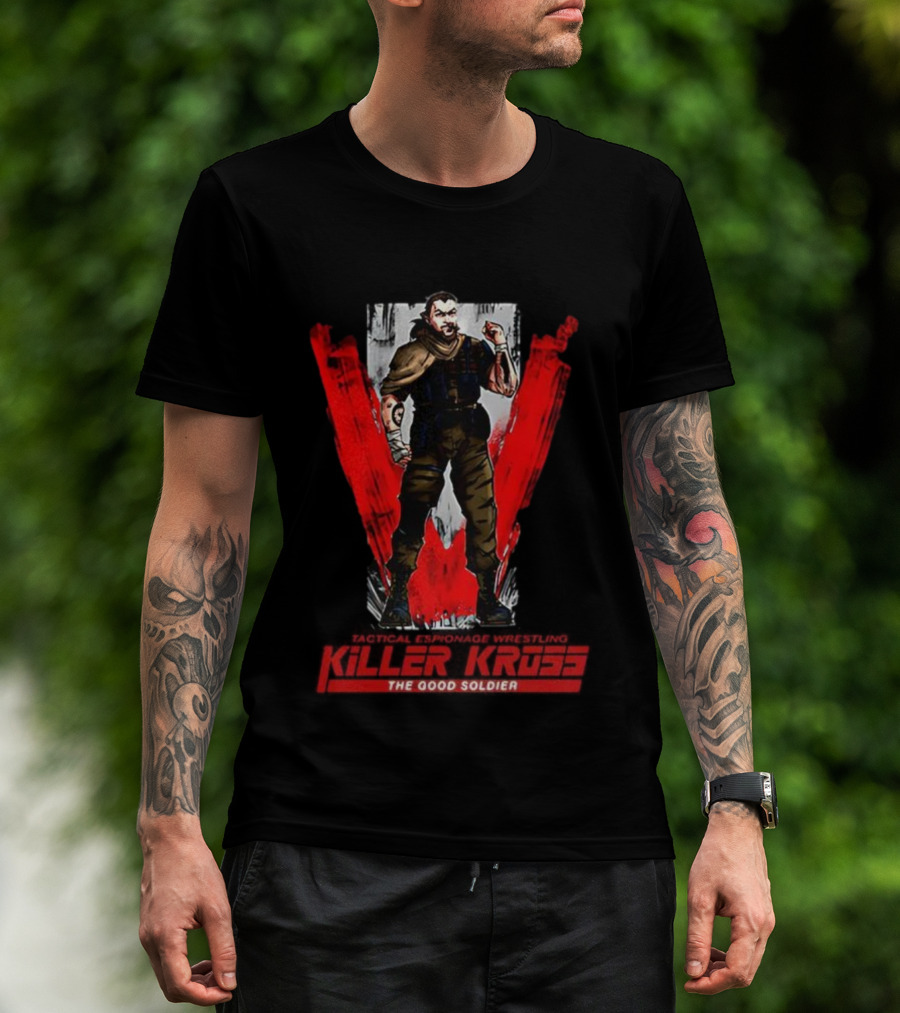 Killer Kross WWE The Good Soldier Wrestling Character T-Shirt