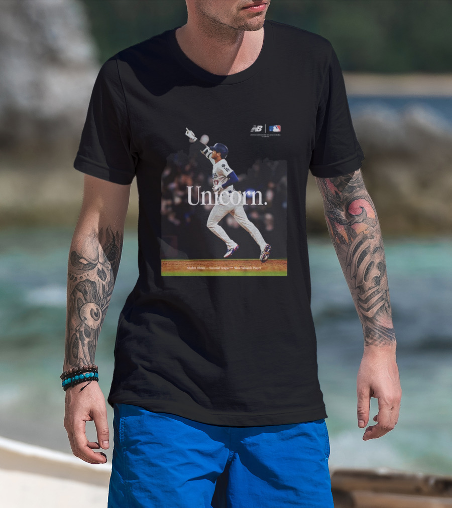 Shohei Ohtani Los Angeles Dodgers Unicorn 2025 National League Most Valuable Player MLB T-Shirt