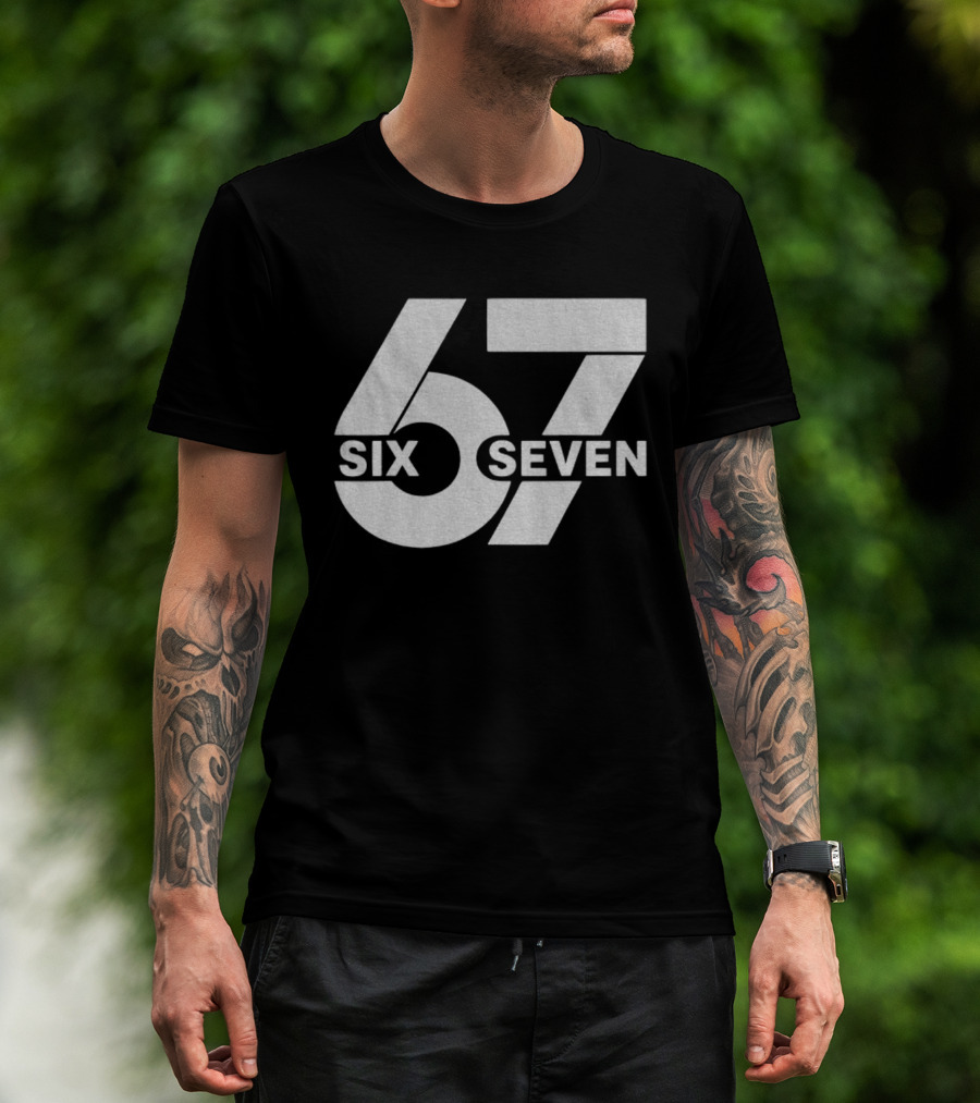 Six Seven 67 Meme Trendy Design T-Shirt