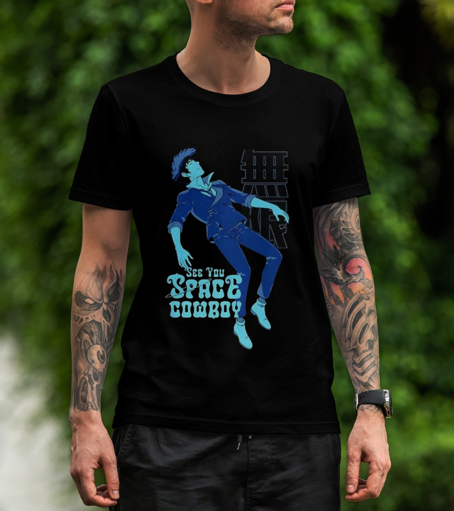 Spike Spiegel See You Space Cowboy Cowboy Bebop Anime T-Shirt