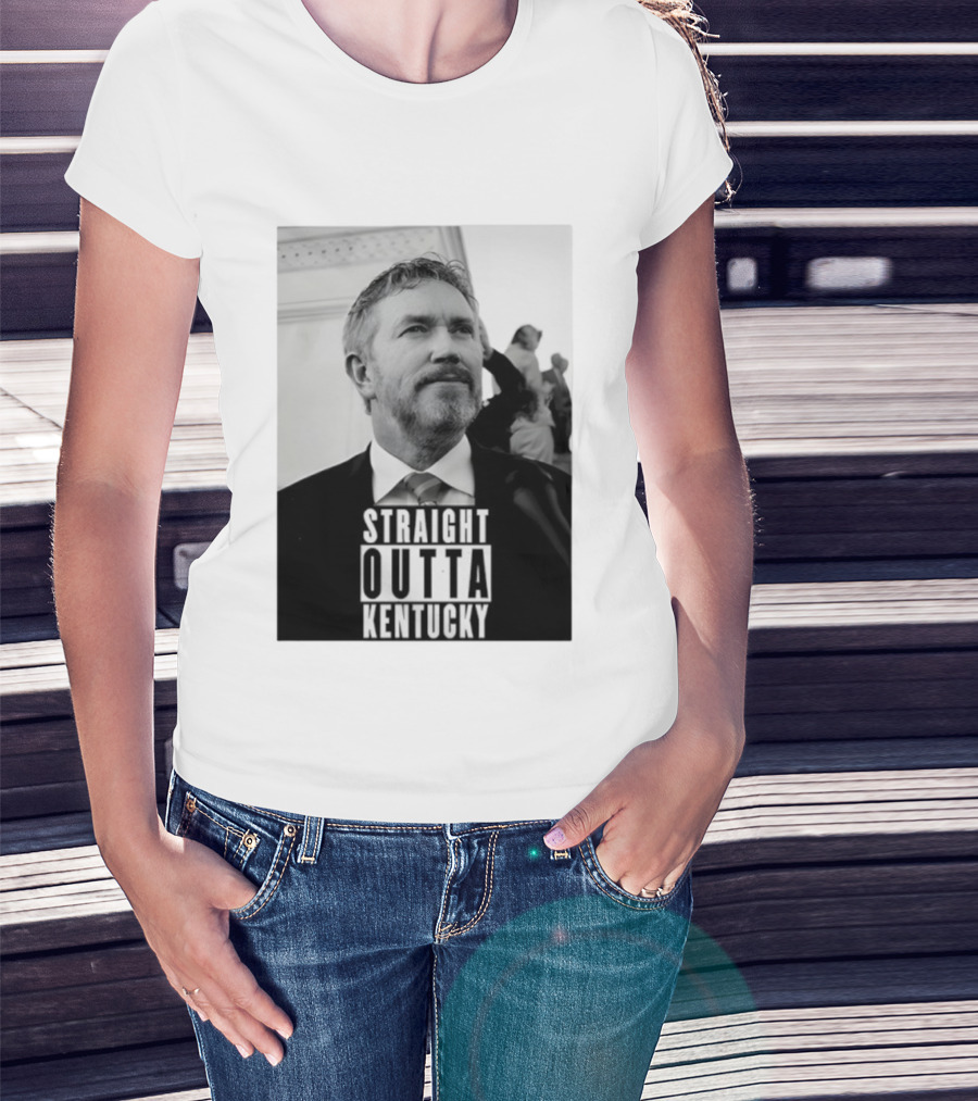 Straight Outta Kentucky Thomas Massie 2025 T-Shirt
