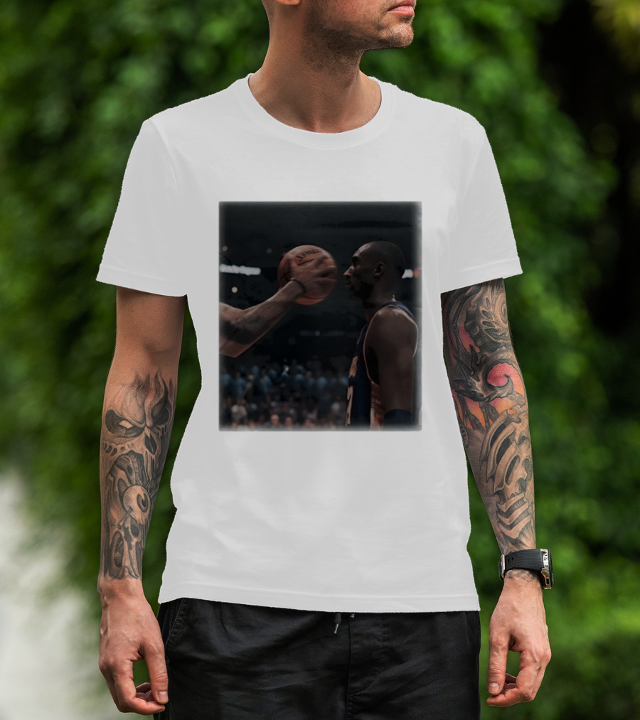 Kobe Mentality Unflinching Stare Basketball Determination T-Shirt