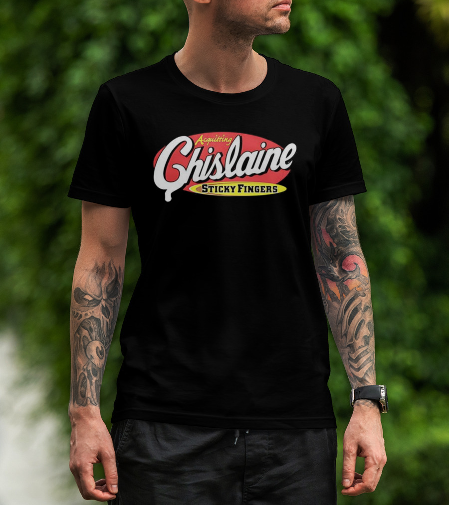 Acquitting Ghislaine Sticky Fingers T-Shirt