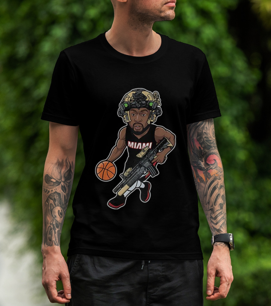 Miami Basketball Soldier Jimmy Butler Miami T-Shirt
