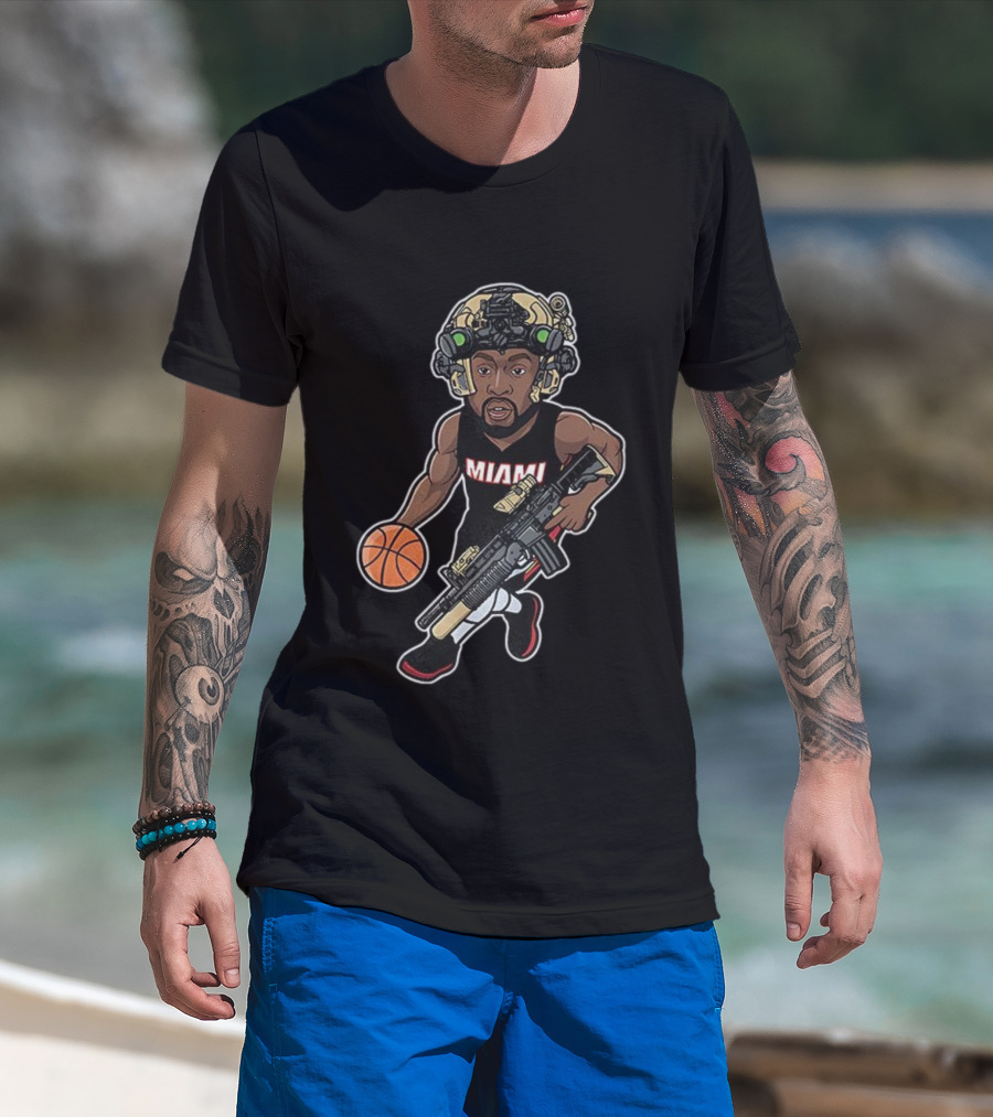 Miami Basketball Soldier Jimmy Butler Miami T-Shirt