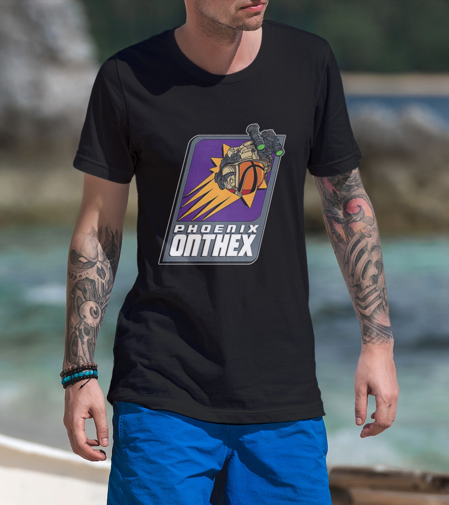 Phoenix Scottsdale Arizona Basketball Onthex Soldier Phoenix Suns T-Shirt