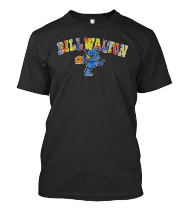 Bill Walton Grateful Bear Tie Dye Basketball UCLA Bruins T-Shirt