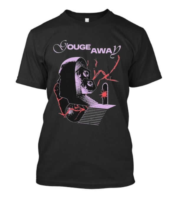 Gouge Away Mind’s Eyes Abstract Profile Vision Burst T-Shirt
