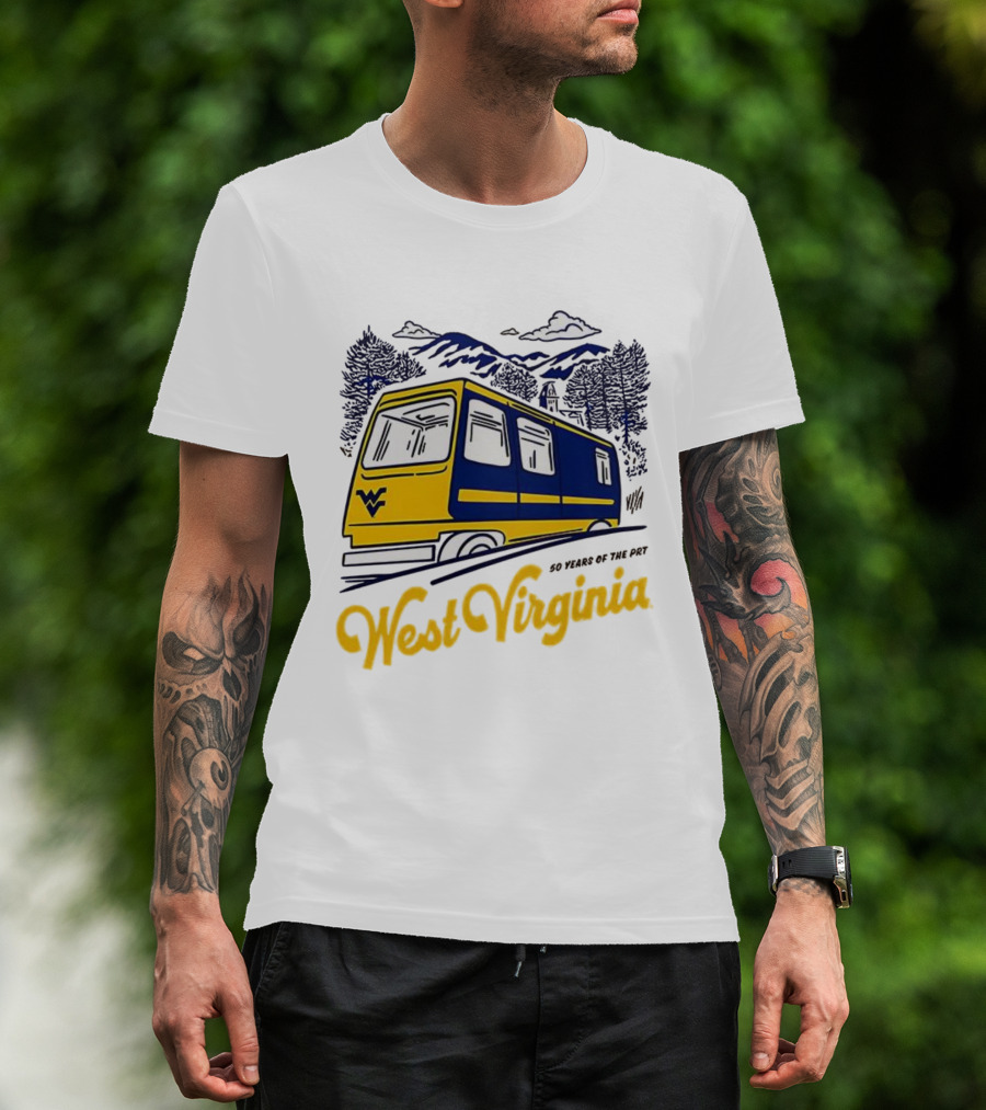 West Virginia 50 Years Of The PRT Anniversary Celebration T-Shirt