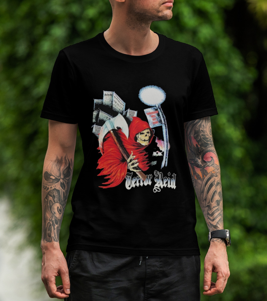 Terror Reid Grim Reaper Tomorrow Will Not Come Night Stalker T-Shirt
