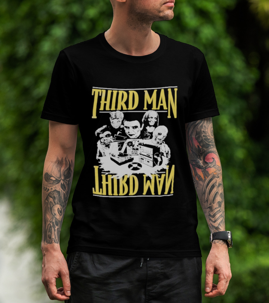 THIRD MAN RECORDS CREEPY MASH UP T-Shirt