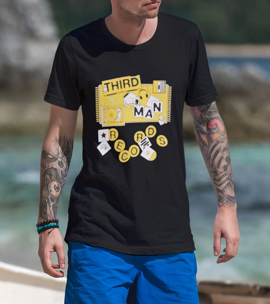 Third Man Records Third Man Rainy Day Records T-Shirt