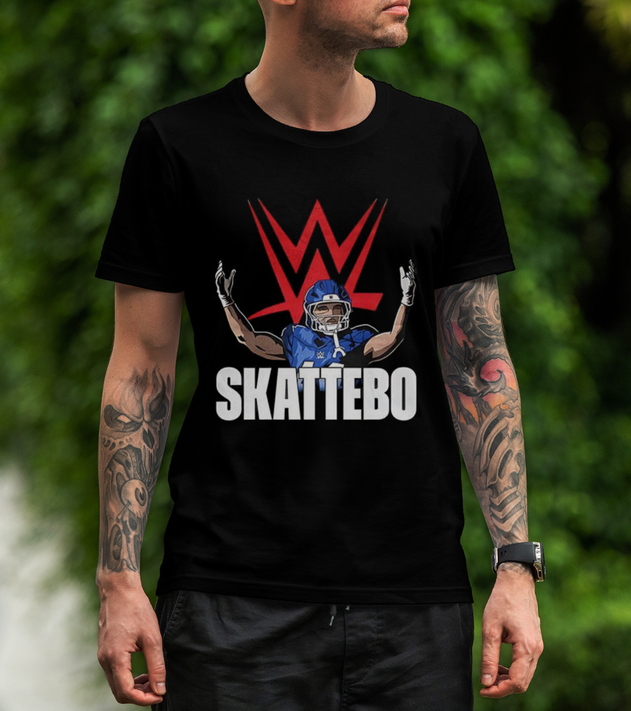 WWE Skattebo New York Giants 2025 T-Shirt