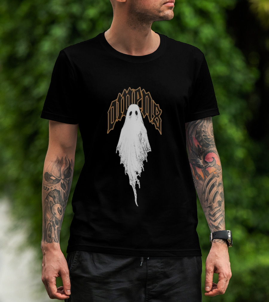 Bad Omens Gothic Ghost Imagery T-Shirt