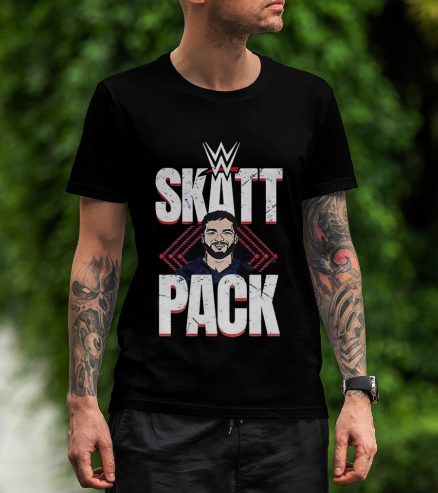 WWE Skatt Pack Cam Skattebo New York Giants 2025 T-Shirt