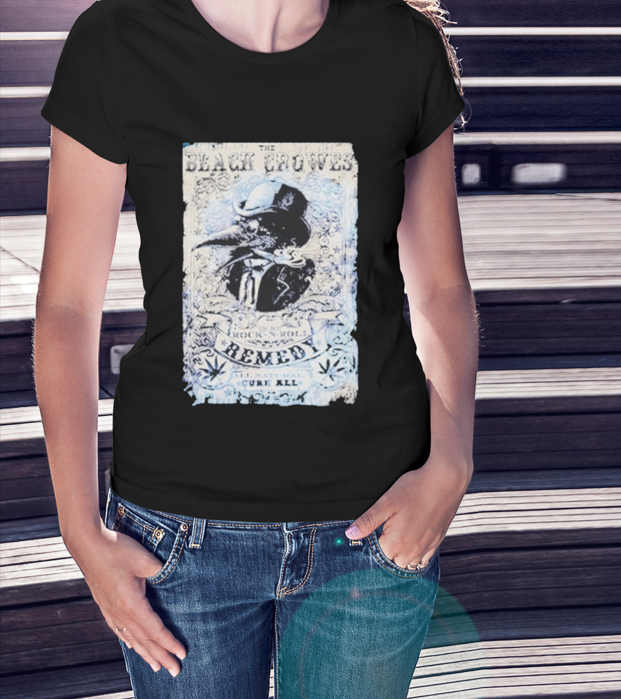 The Black Crowes Rock N Roll Remedy All Natural Cure All T-Shirt
