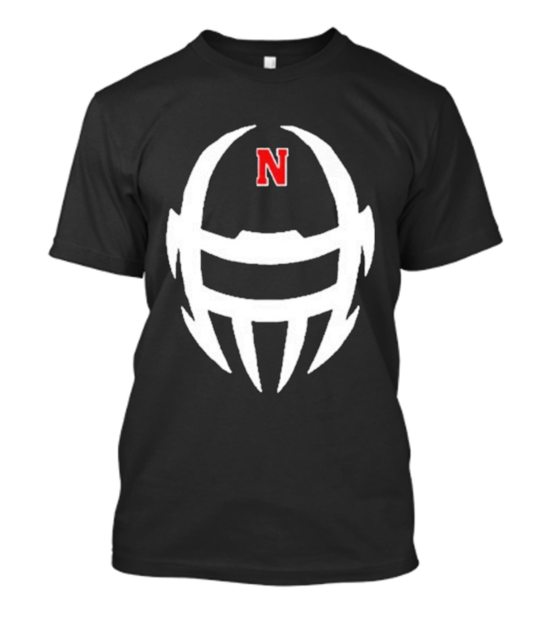 Coach Matt Rhule Nebraska Cornhuskers N Helmet T-Shirt
