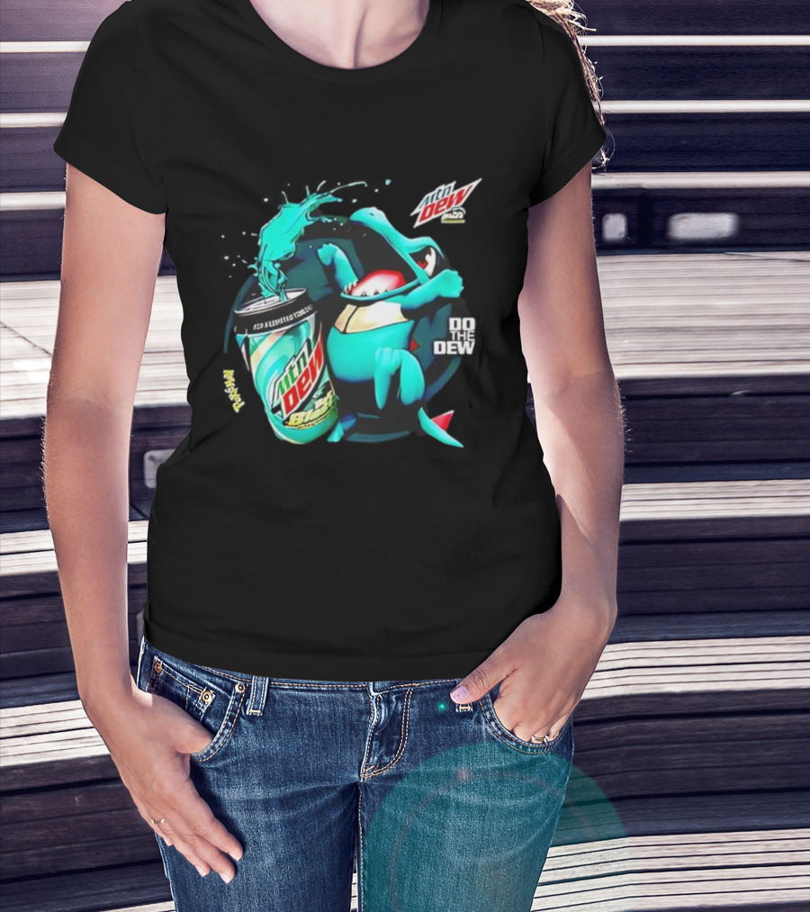Mountain Dew Baja Blast Do The Dew Animation T-Shirt