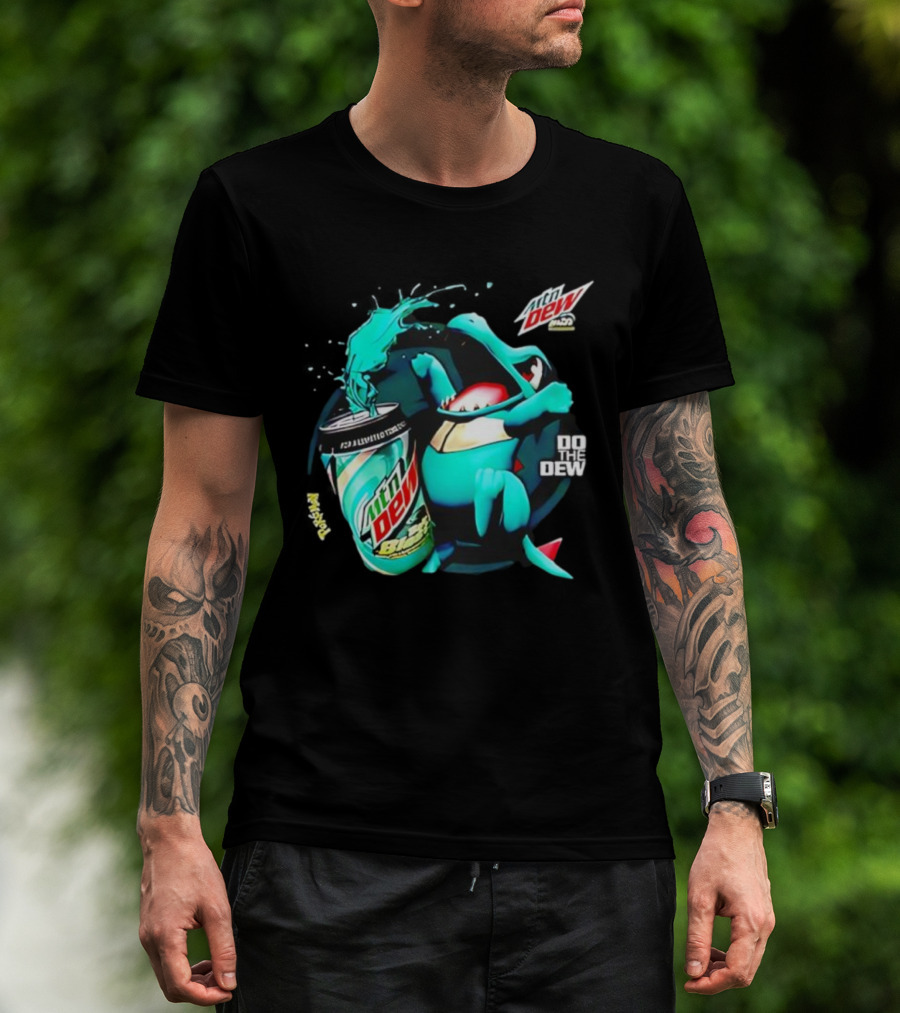 Mountain Dew Baja Blast Do The Dew Animation T-Shirt