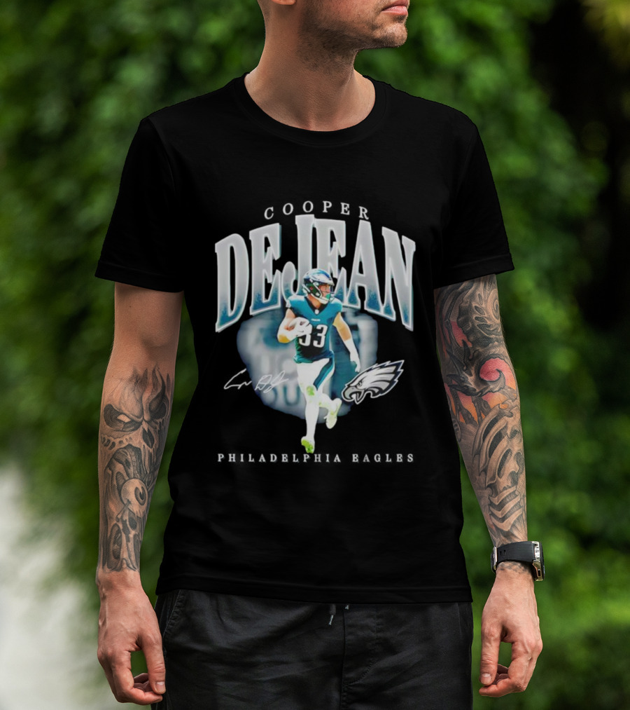 Philadelphia Eagles DeJean 93 Signature Player Hype T-Shirt