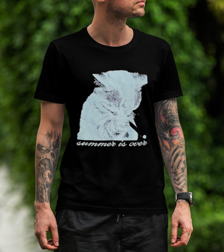 Will Mahony Summer Is Over Cat T-Shirt
