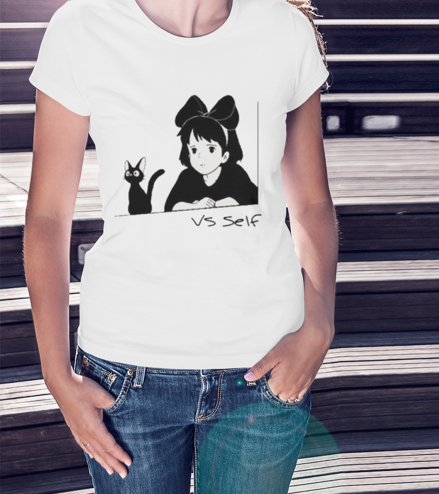Vs Self Witch Cat Kiki’s Delivery Service Ursula T-Shirt