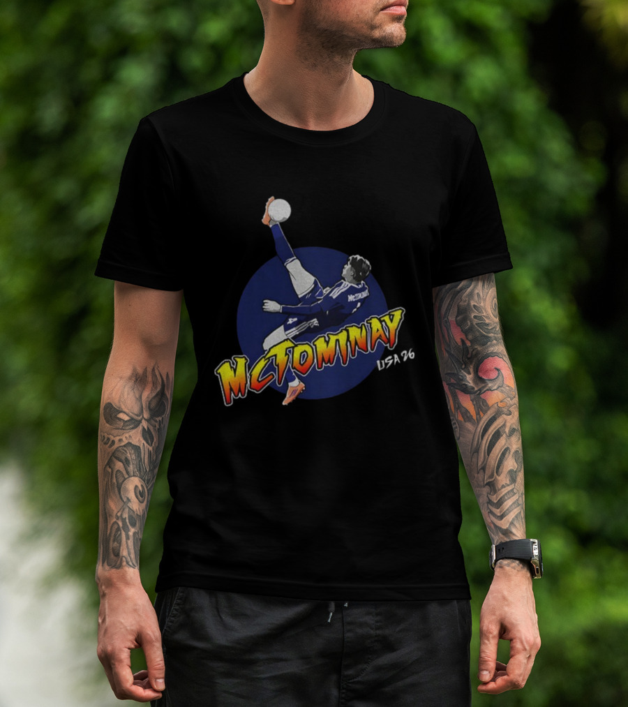 Manchester United McTominay USA 26 World Cup 2026 T-Shirt